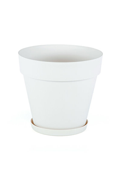 SERİNOVA Polivahome Yalı Saksı 23lt Beyaz