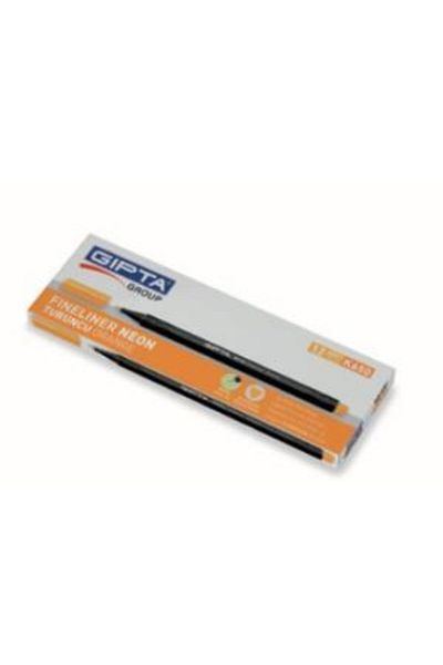 Gıpta Fineliner Fine Felt Tip Pen 0,4mm Cardboard Box Triangle Pine Green (12 Pack) K600039