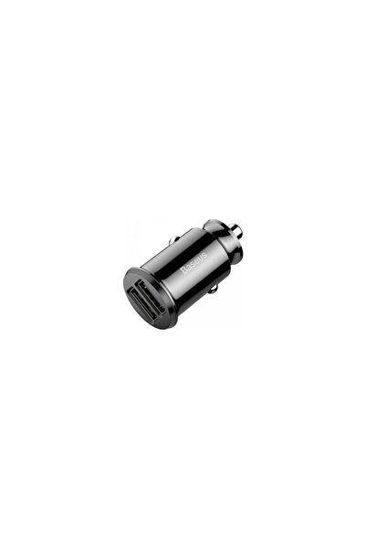 Baseus Ccall-ml01 Mini Dual Usb 3.1a Max Çıkışlı Hızlı Araç Şarj Başlığı - Siyah