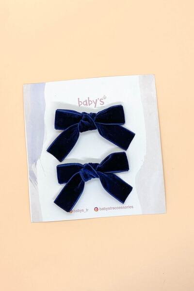 Babys Nur Erten Velvet Bow Model Clip Buckle Set – Buckle