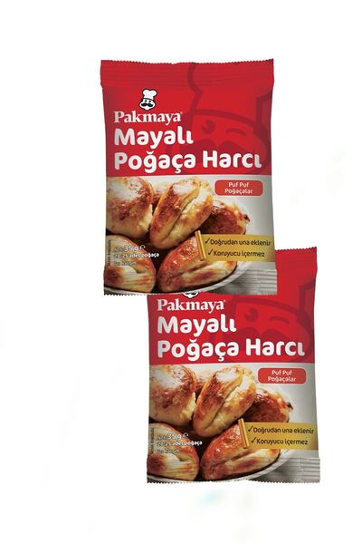 Pakmaya Ikram Hazır - Mayalı Poğaça Harcı (35 G. X 2 Paket)