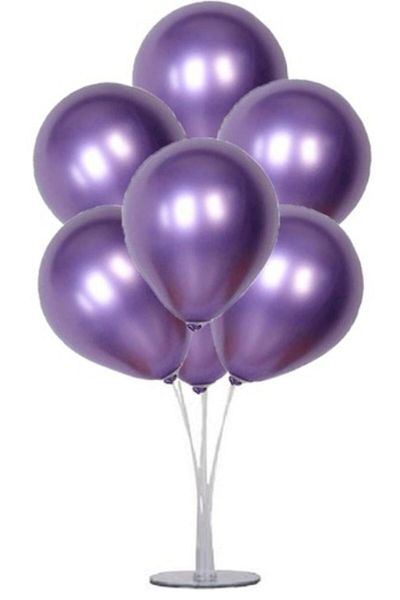 Ekin Süs Purple Balloon Stand