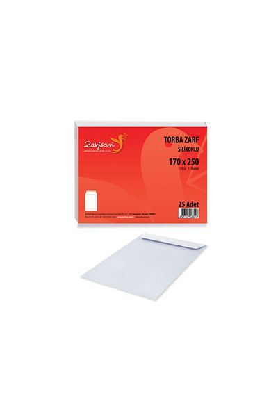 Zarfsan Τσάντα Φάκελος 17x25 110 Gr 1 ζύμη 25 Τεμάχια