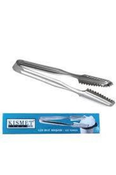 fitfiyat Kısmet Stainless Steel Serrated Ice Tongs