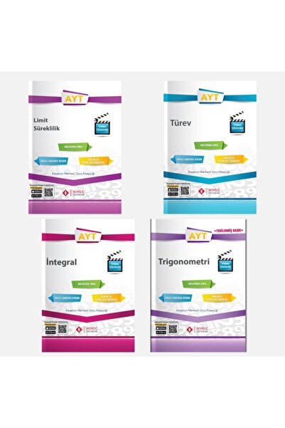 Sonuç Yayınları Ayt Limit-türev-integral-trigonometri Seti - 4 Fasikül !