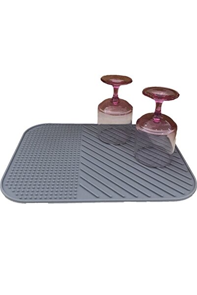 Mercan Silikon Bulaşık Kurutma Matı 34x25