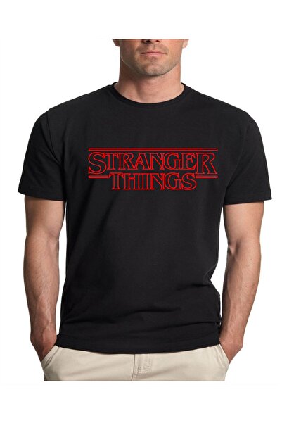 KARGA Unisex crna majica Stranger Things