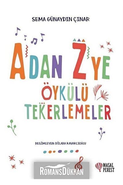 Masalperest A'dan Z'ye Öykülü Tekerlemeler - Sema Günaydın Çınar 9786257032209