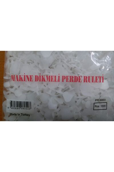 AKÇA TEKSTİL Machine-Sewn Curtain Roulette Button 1000 Pieces