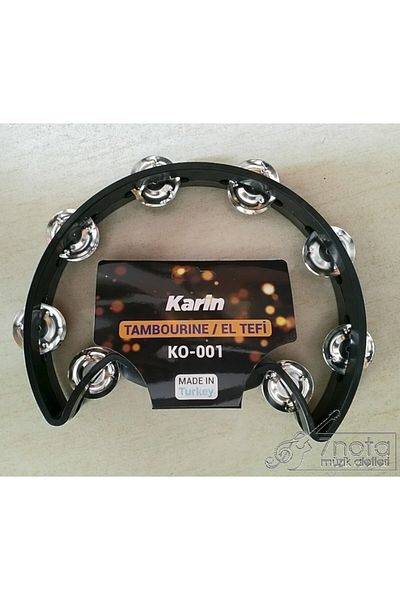 Karin Black Sk-100 Half Moon Tambourine