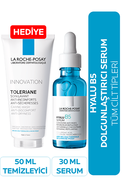 La Roche Posay Hassas Ciltler Için Dolgunlaştırıcı&temizleyici Bakım Kiti