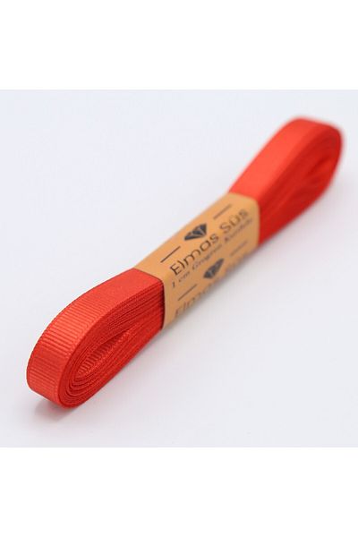 E Elmas Red Grosgrain Ribbon 1 cm 10 m