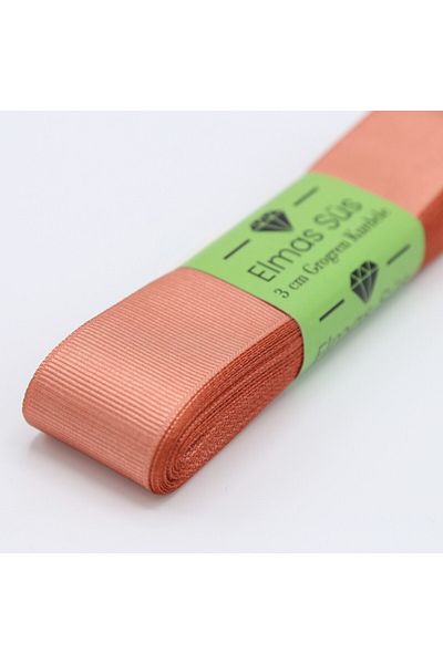E Elmas Πορτοκαλί Trinidad Grosgrain Κορδέλα 3cm 10m