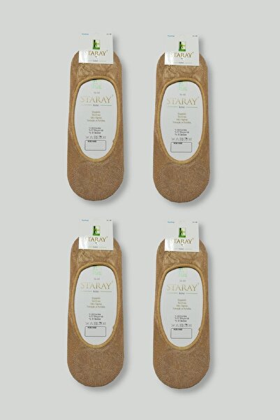 Momslab 4 para ženskih Bambus nevidljivih Baletanke čarapa