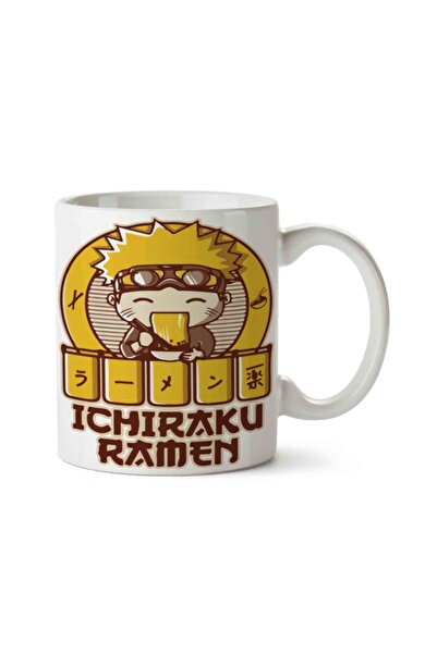 ART HEDİYE كوب بشعار Anime Naruto Ichiraku Ramen