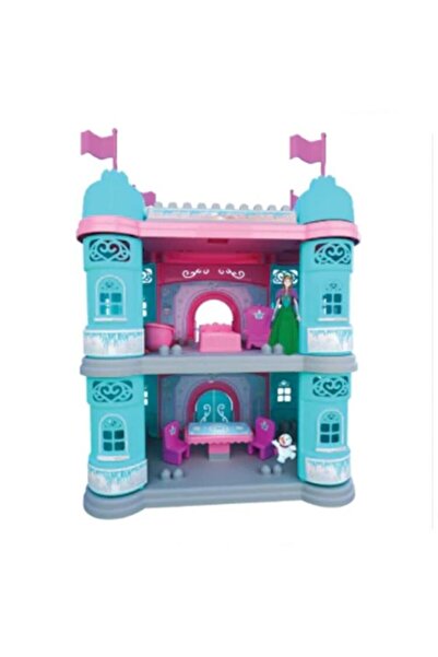 Uçar Oyuncak مجموعة القلعة المعبأة في صندوق مكون من 35 قطعة لعبة مكعبات للأطفال