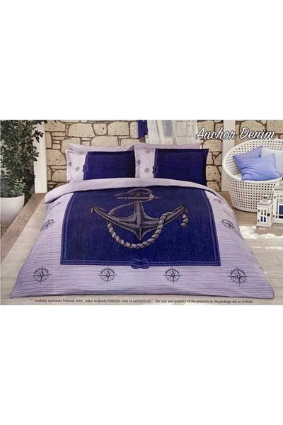 Özdilek Set de husă de pilote Anchor Denim