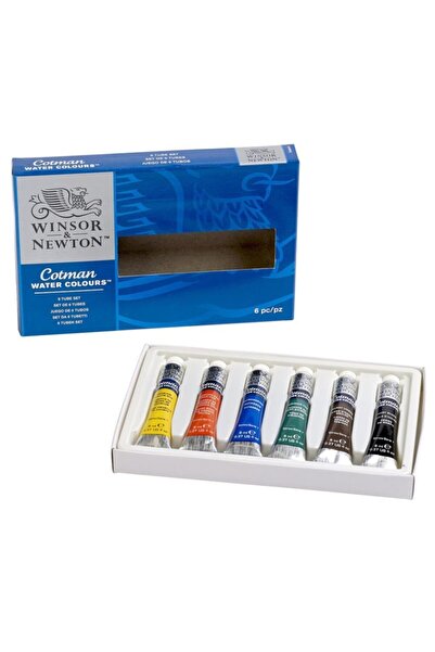 Winsor Newton Winsor & Newton : Cotman : Sulu Boya Tüplü Set (6 X 8 Ml)