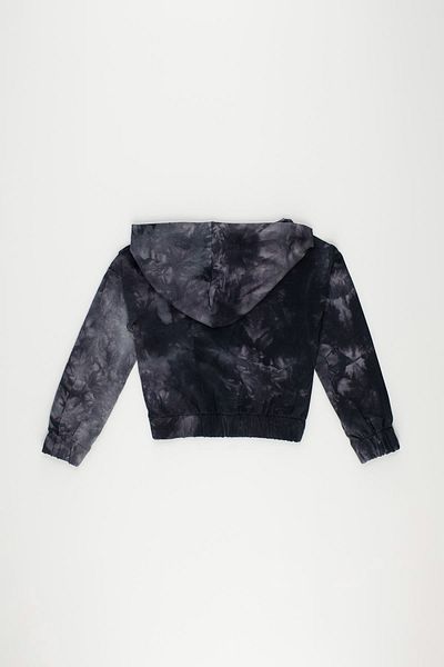 DeFacto Girl's Printed Tie-dye Pattern Sweatshirt