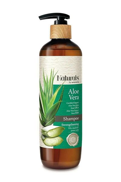 Naturals By Watsons Aloe Vera 490 ml Shampoo -4894532796557