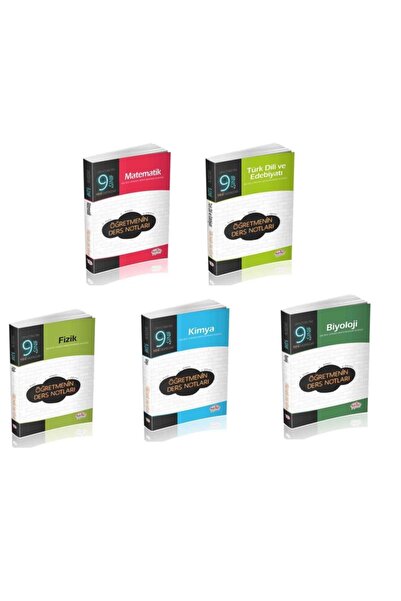 Editör Yayınevi Editör Yayınları 9. Sınıf Sayısal Öğretmenin Ders Notları Set...