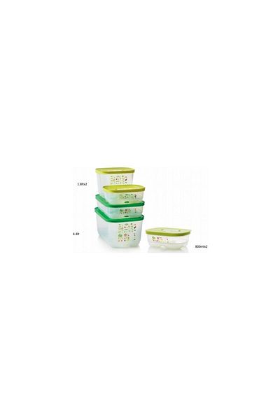 Tupperware Greenhouse Set of 5 Vegetable Storage Container