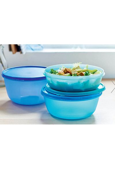 Tupperware Miracle Candies Set of 3 Blue
