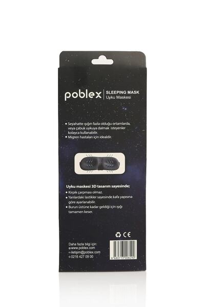 Poblex 3d Uyku Maskesi