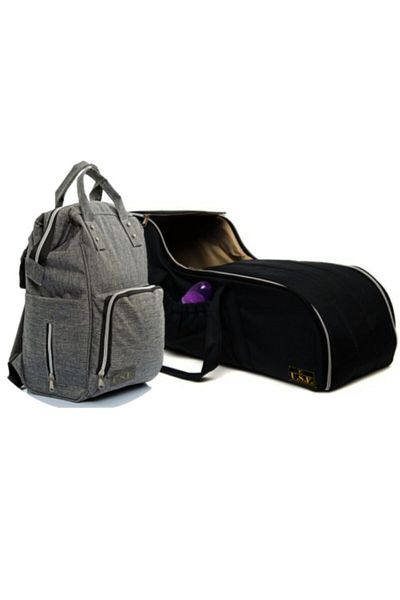 USF Carrycot Baby Carrier Stroller Baby Carrying Mother Baby Care Bag Black Gray