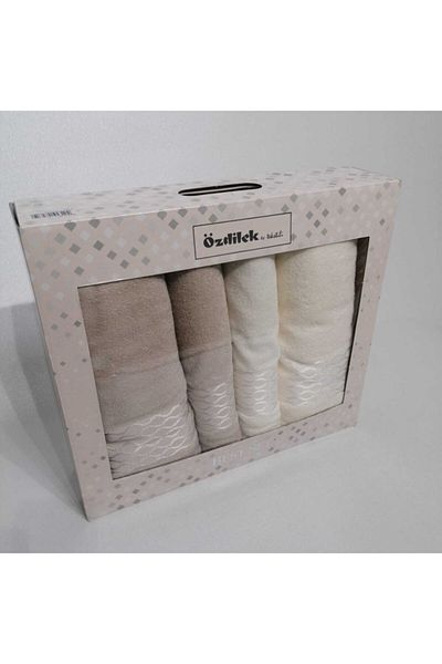 Özdilek Elissa Best Set Σετ Μπάνιου Stone Beige