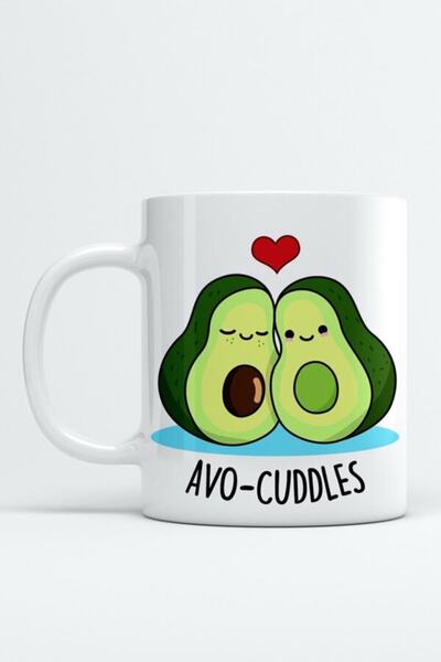 Piktorya كوب بطبعة Avocado من Avo Cuddles