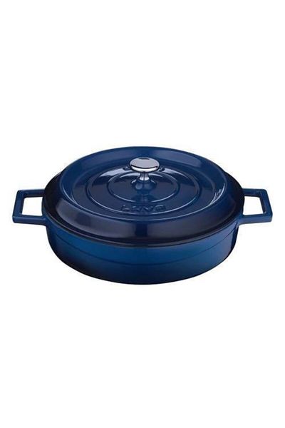 Lava Trendy Cast Iron 24cm Blue Spring Pot