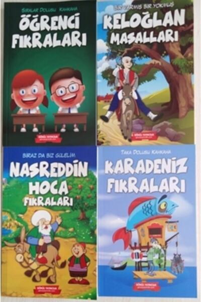 GÖNÜL YAYINCILIK Eğlence Seti 2 (Nasrettin Hoca Keloğlan Karadeniz Fıkraları ...