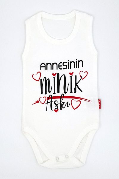 Lullaby Baby Mother's Little Love Sleeveless Snap-On Bodysuit