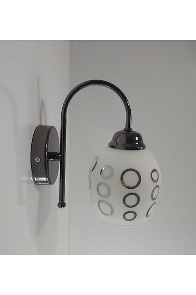 Uçar Pilatin Mirrored Glass Sconce