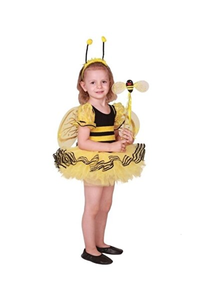 Bkmc Kız Çocuk Sarı Arı Tütü