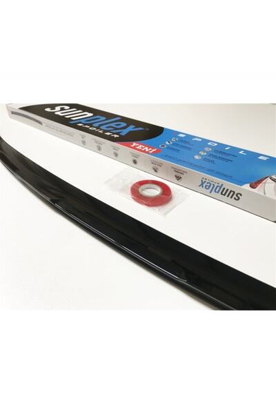 SUNFLEX Renault Fluence Spoiler Bagaj Üstü Piano Black