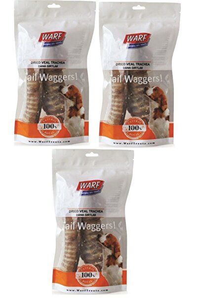 Kurutulmuş Dana Gırtlağı Köpek Ödülü 120 gr (3 Adet)