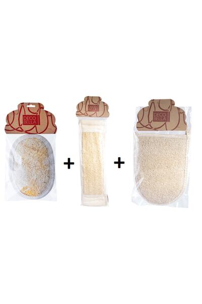 Genel Markalar Kabak Organik Banyo Lif Seti Organic Bath Fiber