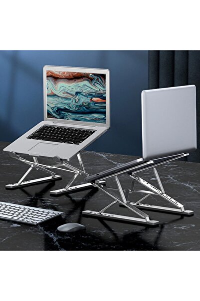 Ally Mobile Suport pliabil reglabil pentru notebook Macbook înalt din metal A...
