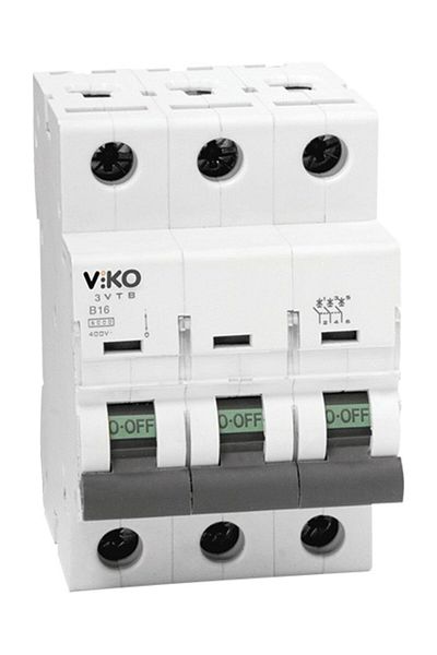 VİKO 3Vtb-3C50 C Type - 3X50A Automatic Fuse, 3Ka