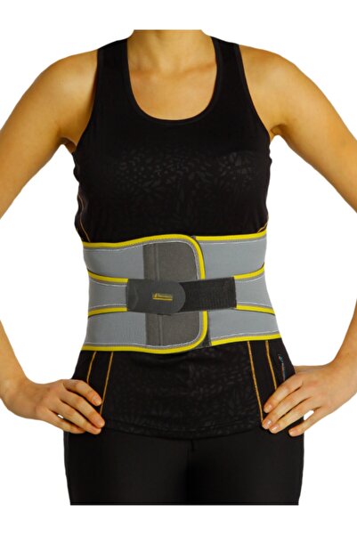 MORSA CYBERG Unisex Gri Kemelerli Thermocy Neopren Spor Korse