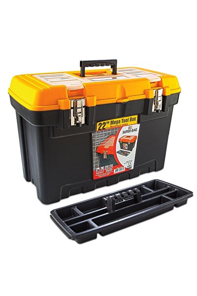 Asrın plastik Super-bag 22" Mega Metal Kilitli Takım Alet Çantası Asr2022