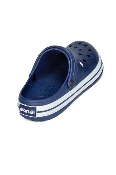 Akınal Bella Akınalbella E195 Orthopedic Navy Blue (40-45) Hospital Business Ανδρικές παντόφλες Eva