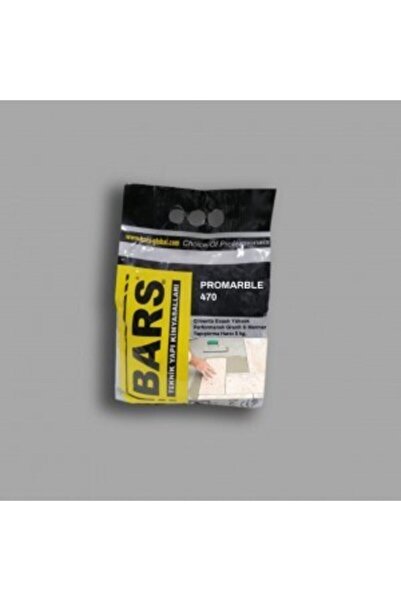 BARS Granit & Mermer Yapıştırma Harcı Beyaz 5 Kg.