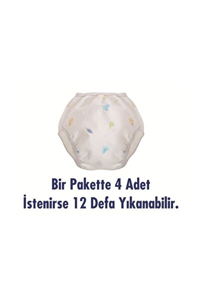 Sevi Bebe Cotton Pad Training Panties 4 Pieces 2 No: 15-20 kg