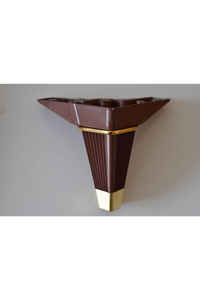 Walnut Furniture Leg 15 Cm 4 Pieces