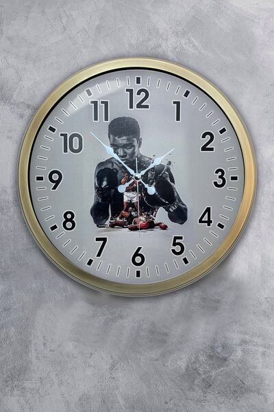 Dream Gift ساعة حائط محمد علي معدنية انتيك 40 سم