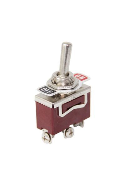 Site Hırdavat Ic-152 Toggle Switch 3P On-Off Ø12Mm 6A