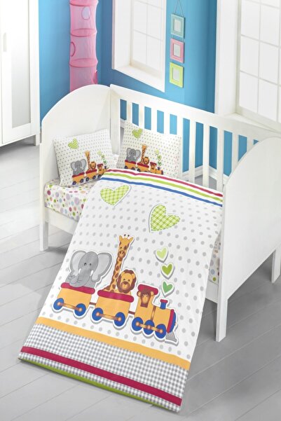 Komfort Home طقم نوم اطفال قطن 100% (مع لحاف +2 مخدة)